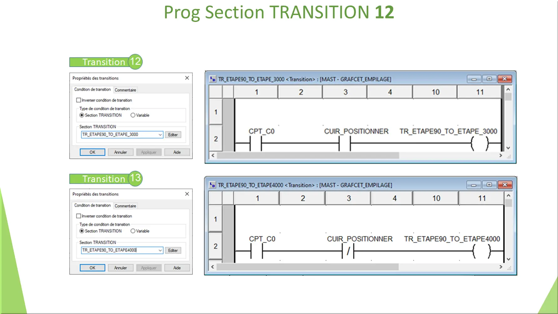 Prog Section TRANSITION 12